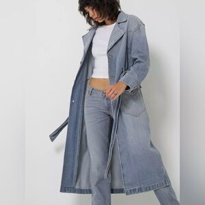 NWT Wrangler Women’s Denim Trench Coat